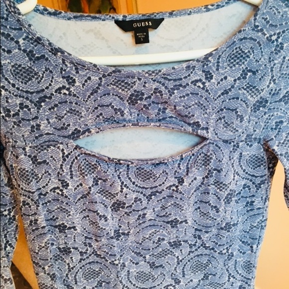 Guess Cut-Out Printed BodyCon Dress - Picture 7 of 7